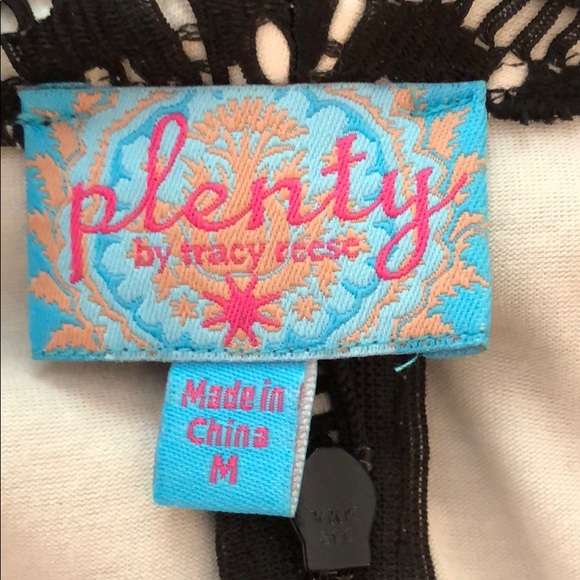 Plenty by Tracy Reese sleeveless wrap lace column dress - Picture 7 of 8